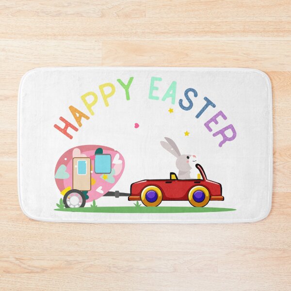 Item preview, Camping With Easter Bunny Gift Design RV Easter Fan design designed and sold by Lisbob.