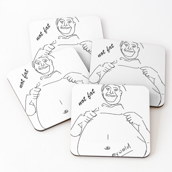 Item preview, funny fat man t-shirt  designed and sold by KARTICK DUTTA.