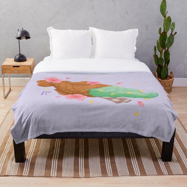 Taiyaki icecream Throw Blanket