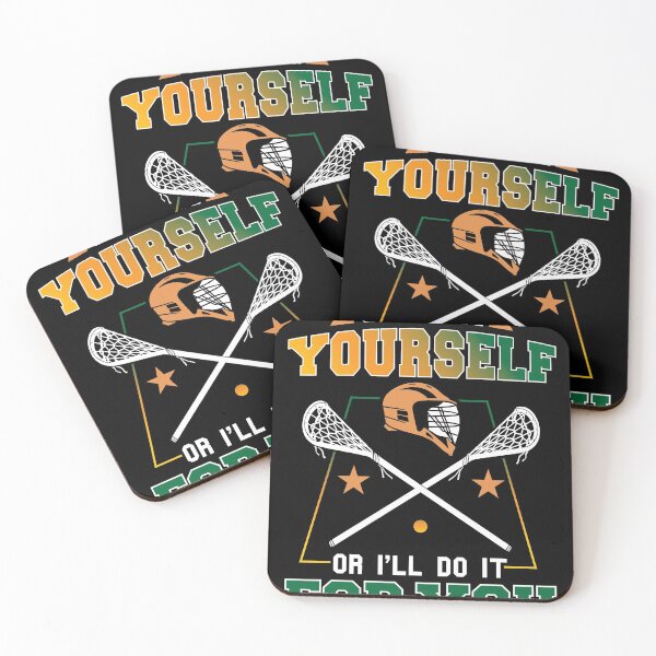 Item preview, Funny Check Yourself Lacrosse Gift Design Idea print designed and sold by Lisbob.