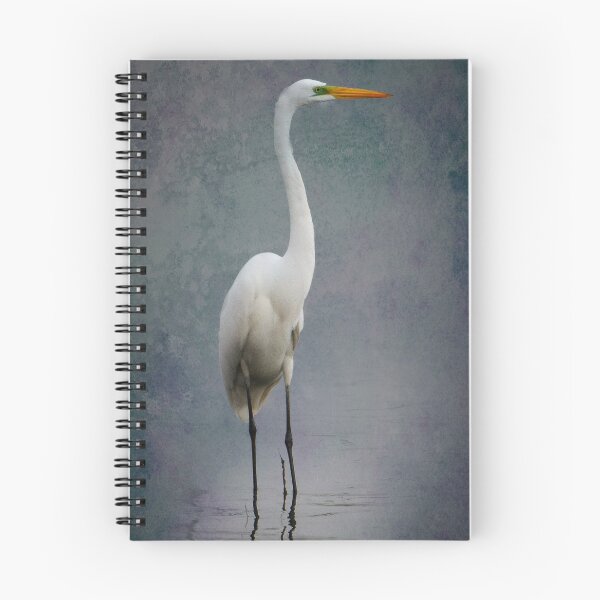 Item preview, "Texture Blended" Stork on the shore of Lake Chapella designed and sold by Yukondick.