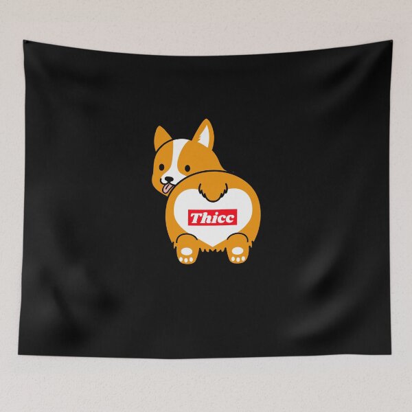 Item preview, THICC Corgi designed and sold by IcyTees.