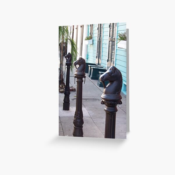 Old French Quarter Greeting Card