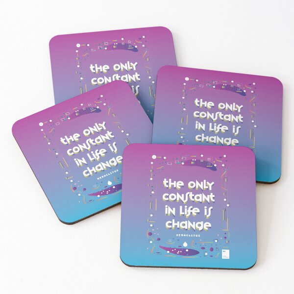 Item preview, The only constant in life is change designed and sold by quotesonposters.