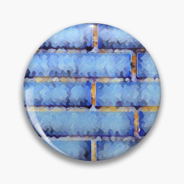 Item preview, Blue ocean watercolor brick pattern gift idea for summer designed and sold by conceptDVS.