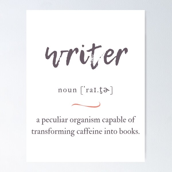 Artikel-Vorschau von Writer (Schriftsteller) Definition | Dictionary Collection, designt und verkauft von Designschmiede.