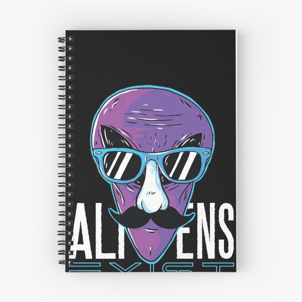 Item preview, Aliens Exist Funny Aliens Design designed and sold by DavinciStore21.