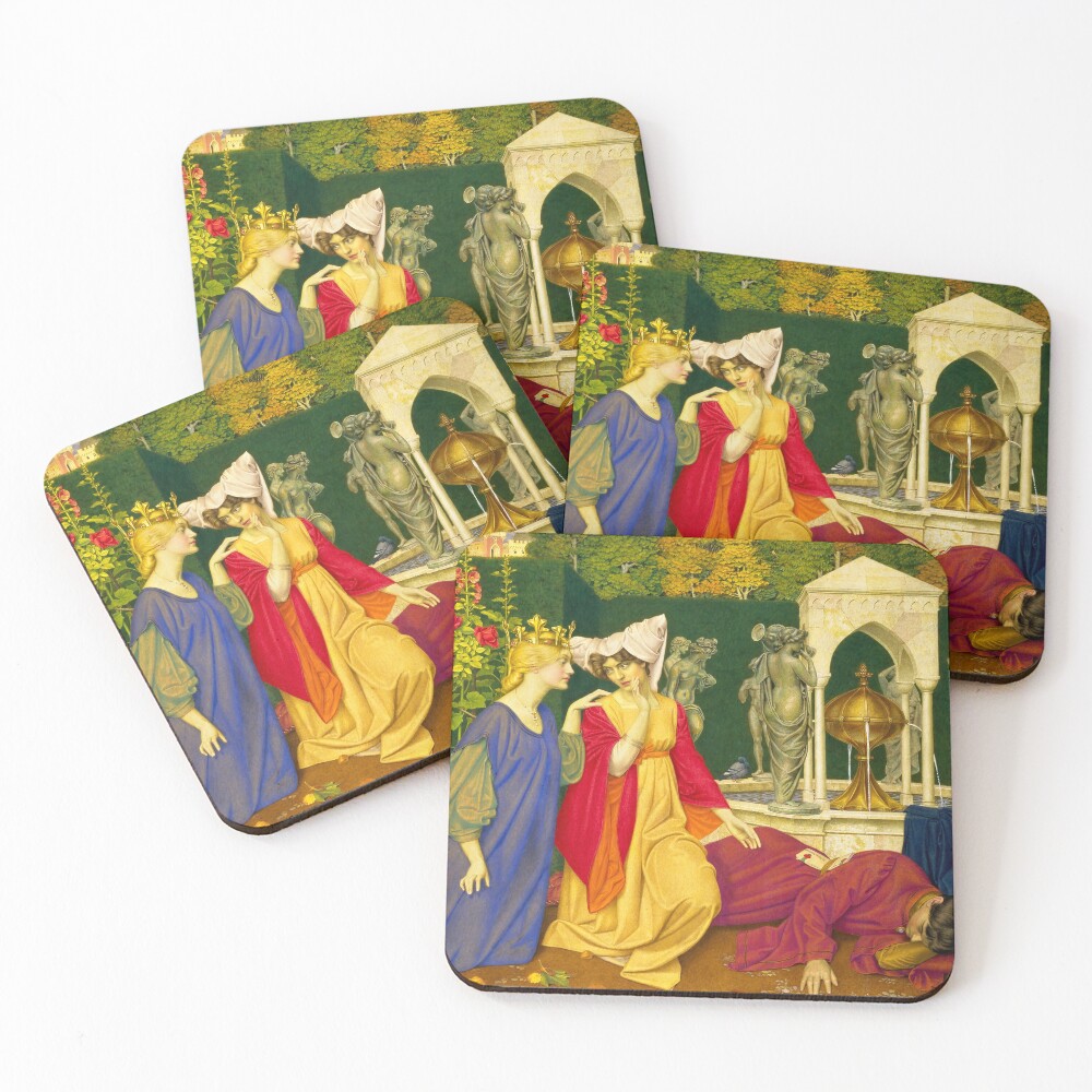 Item preview, Coasters (Set of 4) designed and sold by brushandframes.