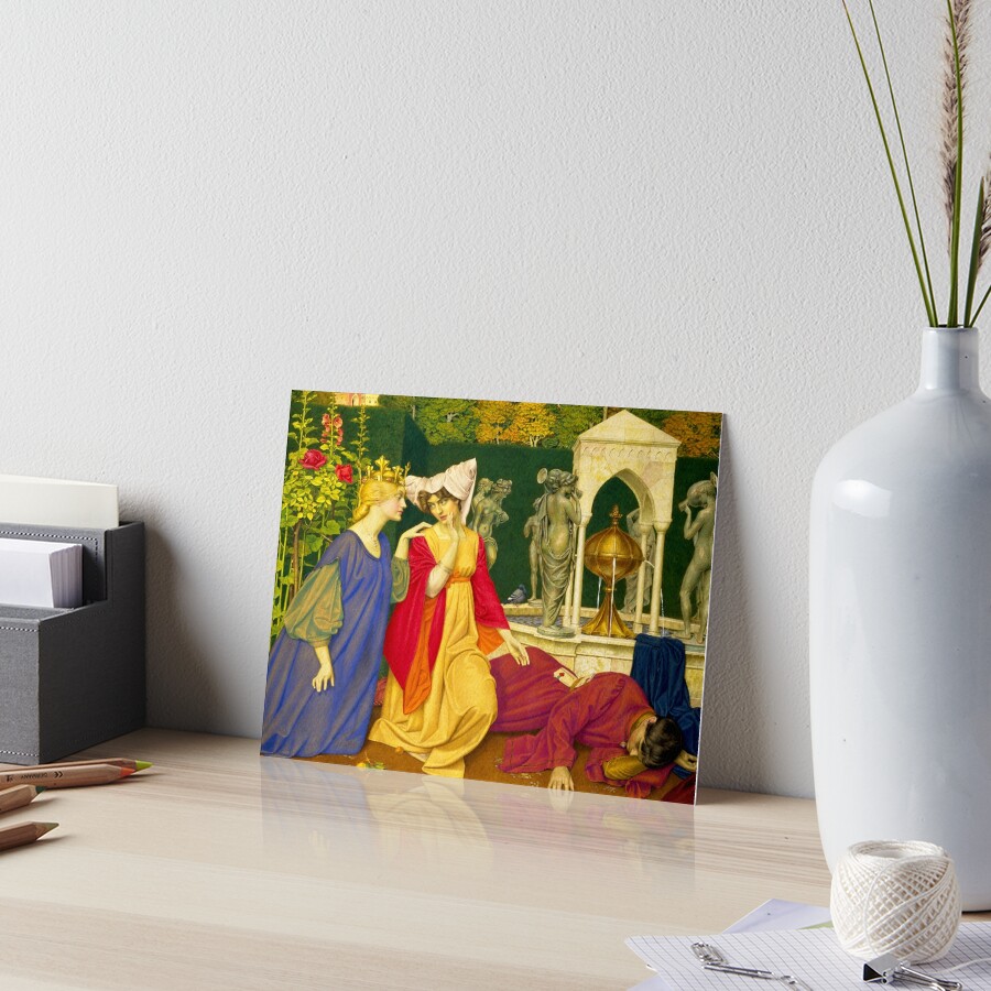 Item preview, Art Board Print designed and sold by brushandframes.