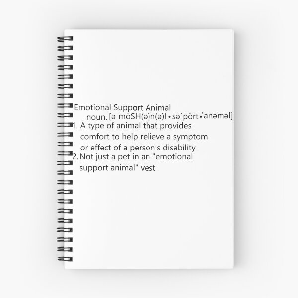 Item preview, Emotional Support Animal Definition designed and sold by Kate_Create.