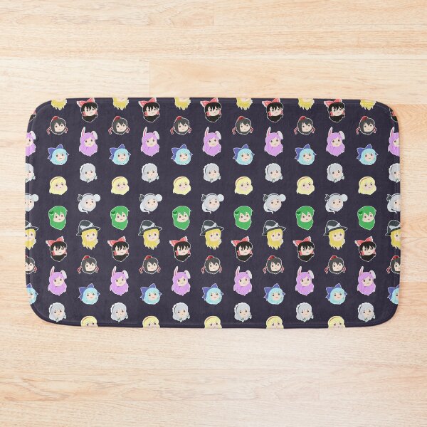 Item preview, Touhou Headcuties [Estampado] (Transparent Version) designed and sold by DiscordChan.