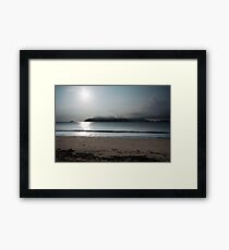 DUNK ISLAND Framed Print