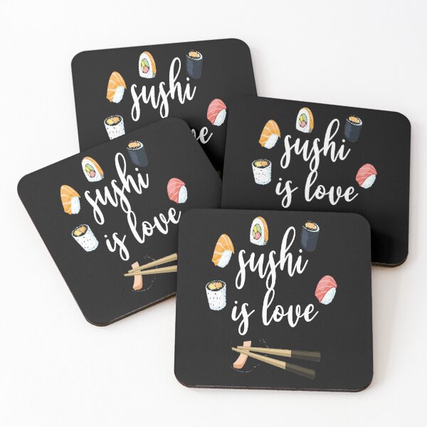 Item preview, International Sushi Day,Sushi is love designed and sold by Meryem Mamouni.