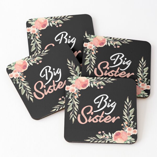 Item preview, Big Sister New Baby Babyshower Baby Shower Gift graphic designed and sold by Lisbob.