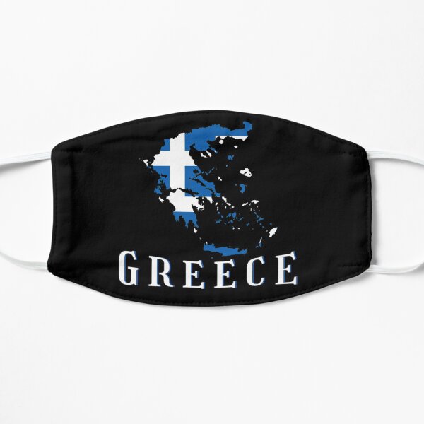 Greece National Country Flag Mask