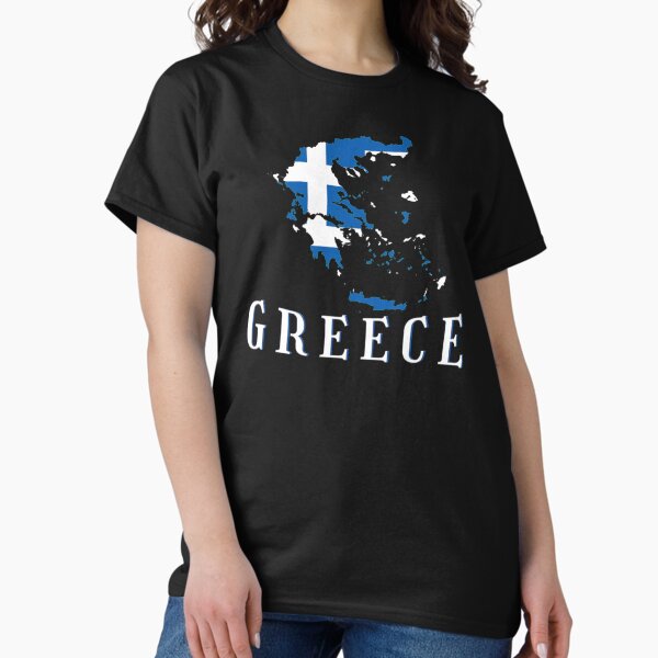 Greece National Country Flag Classic T-Shirt