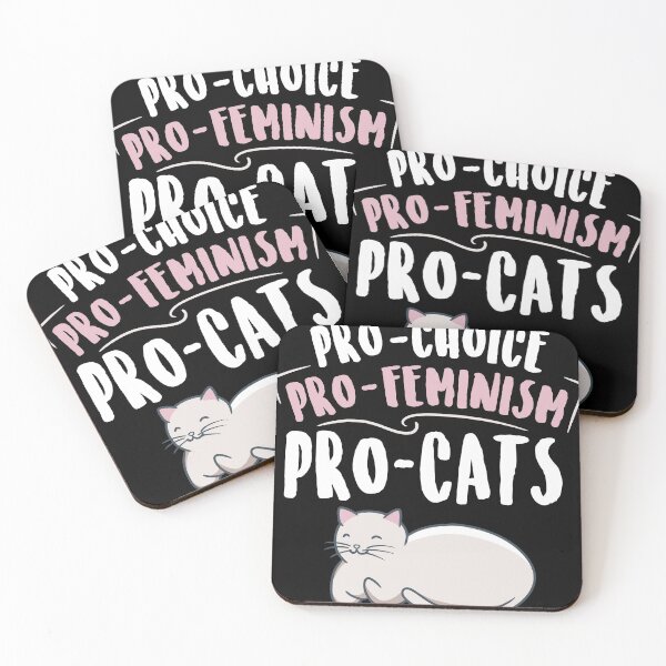 Item preview, Feminist Cat Lover Pro-Choice Choose A Cat Gift Design print designed and sold by Lisbob.