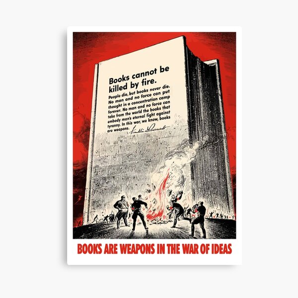 Item preview, Books Are Weapons In The War Of Ideas designed and sold by warishellstore.