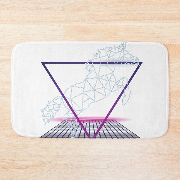 Item preview, Neon Unicorn graphic, 80s Tee, Retro Vintage print designed and sold by Lisbob.