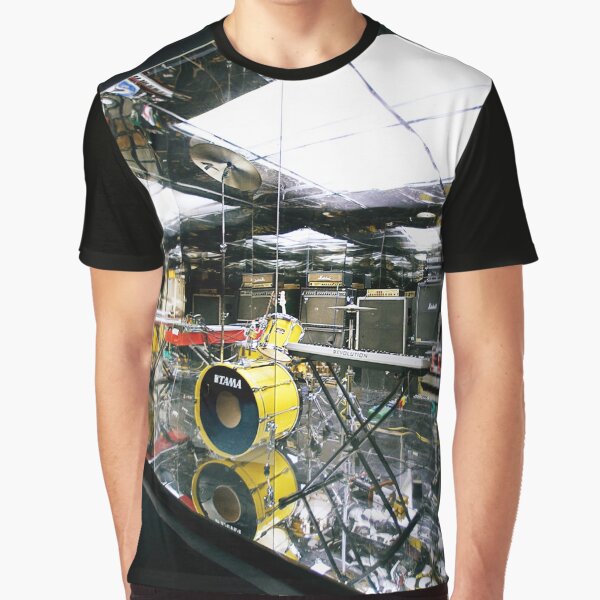 Battles - Mirrored Graphic T-Shirt