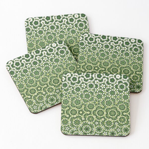Item preview, Green Floral Pattern designed and sold by mrhighsky.