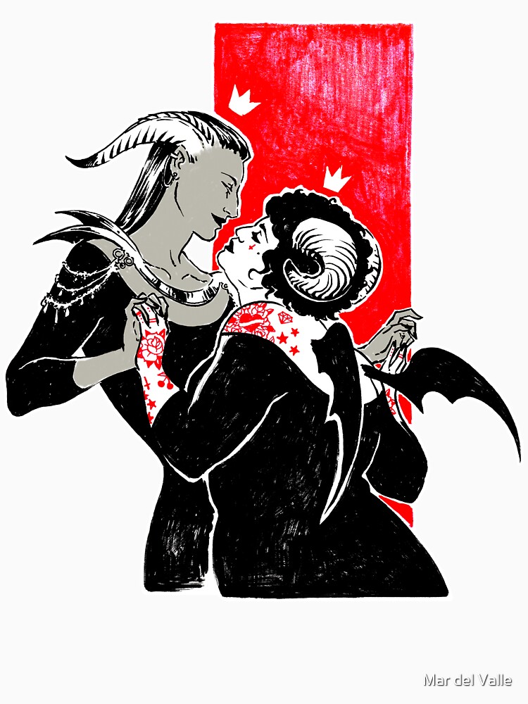 Devil Girlfriends by mardelvallearts