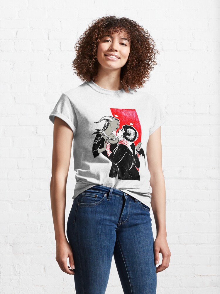 Alternate view of Devil Girlfriends Classic T-Shirt