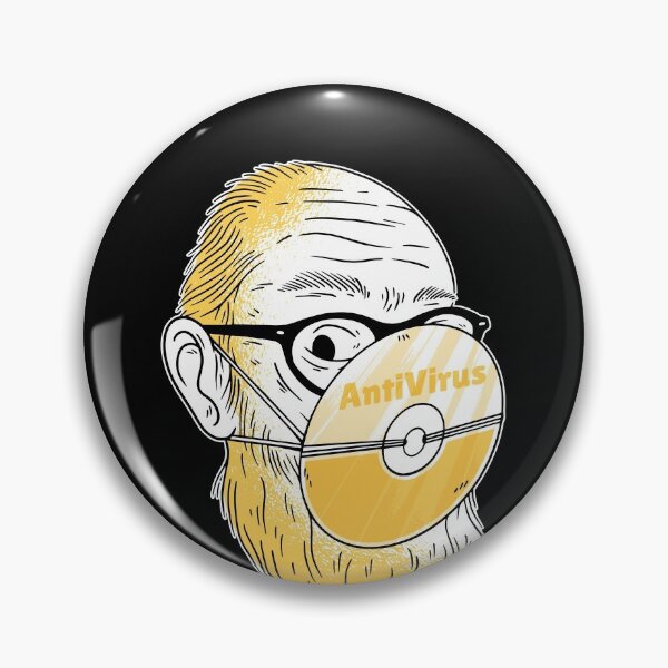Item preview, Funny Antivirus Design designed and sold by DavinciStore21.