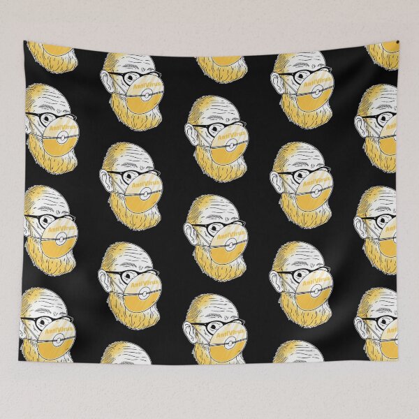 Item preview, Funny Antivirus Design designed and sold by DavinciStore21.