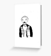 self portrait Greeting Card