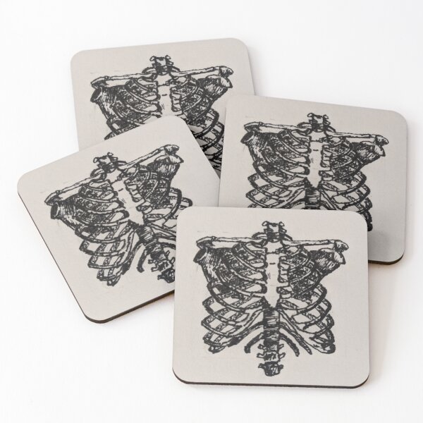 Item preview, anatomical skeleton ribs  designed and sold by smjaco.