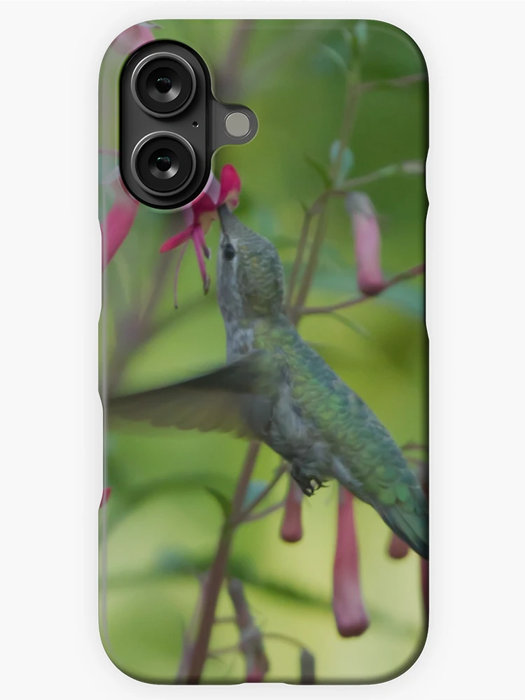 Thumbnail 1 of 4, iPhone Case, Hummingbird Feeding designed and sold by Bill Rockenbeck.