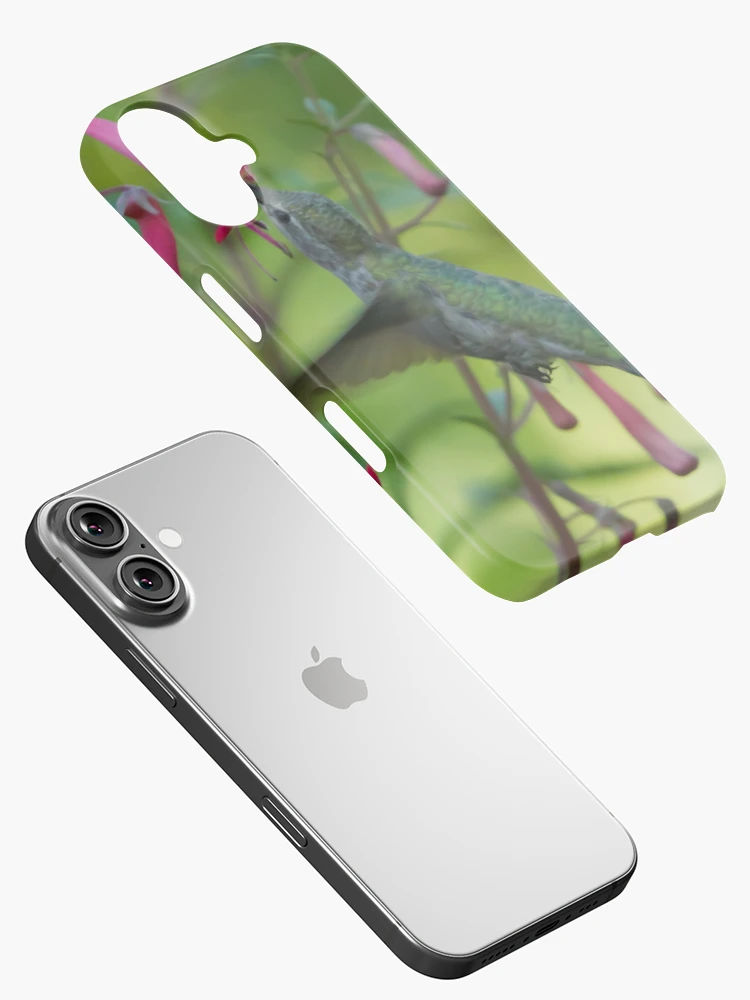 Thumbnail 2 of 4, iPhone Case, Hummingbird Feeding designed and sold by Bill Rockenbeck.