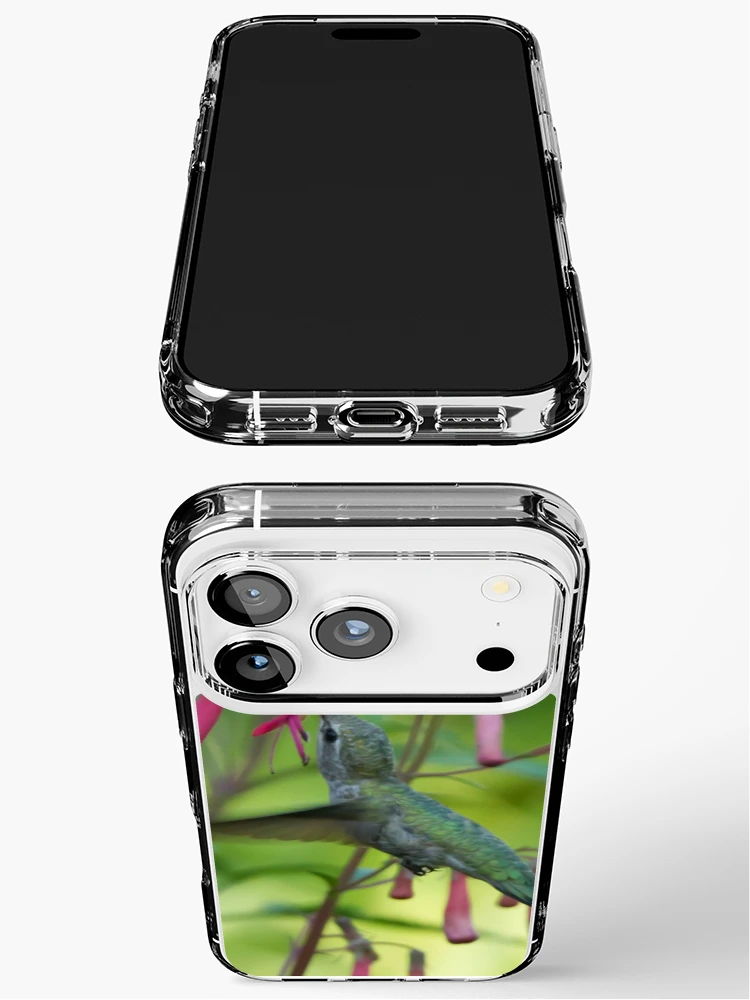 Thumbnail 3 of 5, iPhone Case, Hummingbird Feeding designed and sold by Bill Rockenbeck.