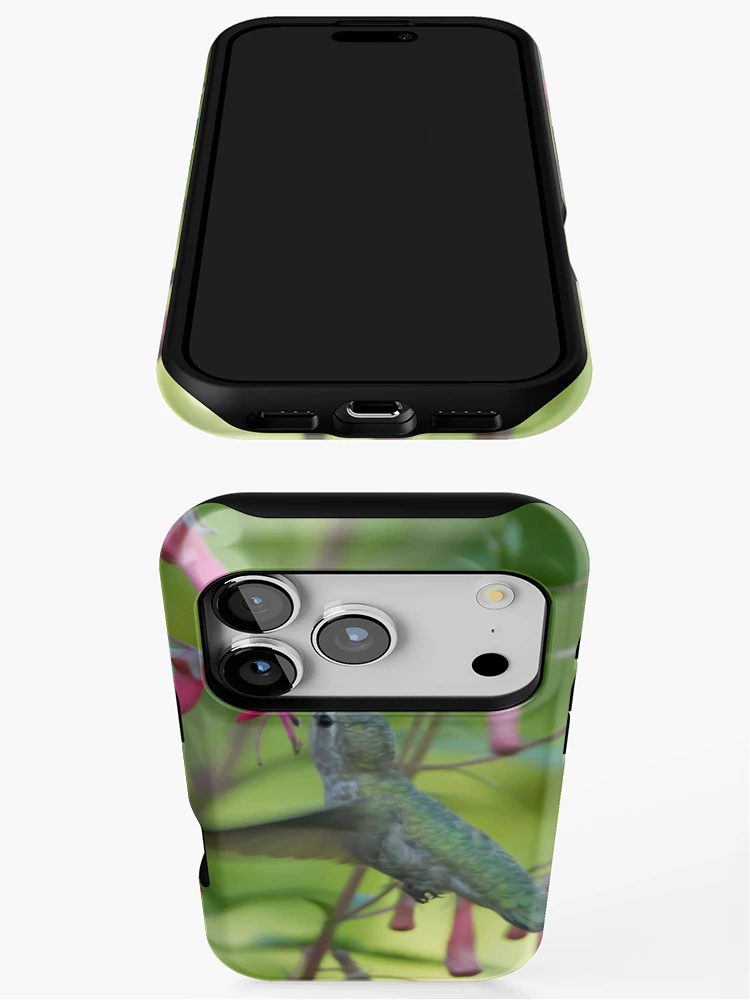 Thumbnail 3 of 4, iPhone Case, Hummingbird Feeding designed and sold by Bill Rockenbeck.