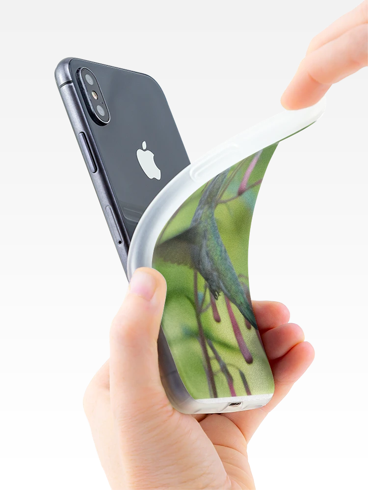 Thumbnail 4 of 5, iPhone Case, Hummingbird Feeding designed and sold by Bill Rockenbeck.