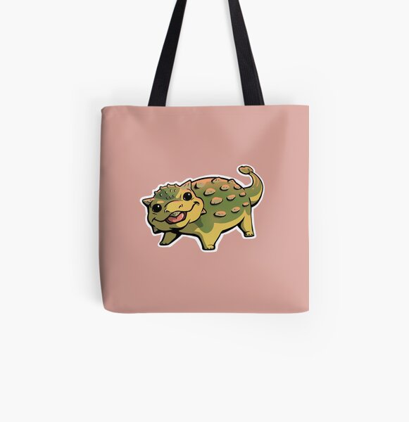 Ankylosaurus All Over Print Tote Bag