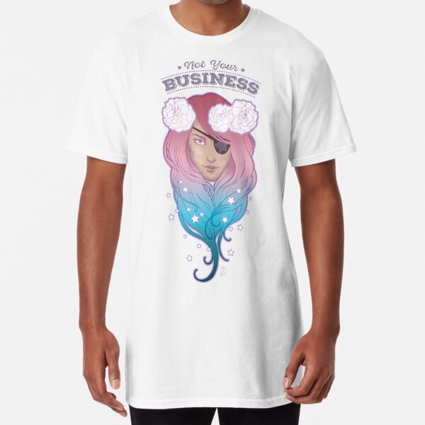 Not Your Business - Trans Pride - Orgullo Trans Long T-Shirt