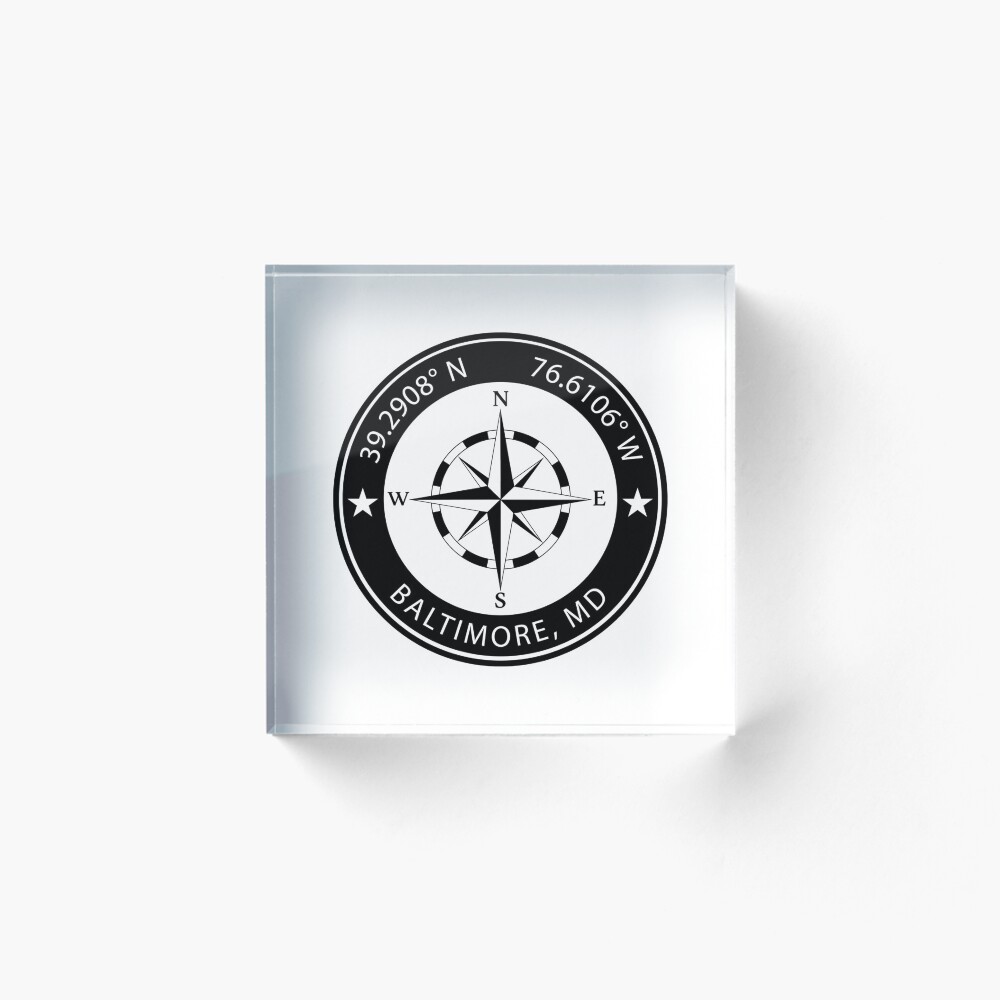 Vista previa del artículo con la obra «Bloque acrílico», diseñado y vendido por TeeOhGraphics.