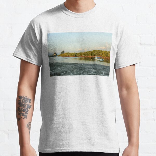 Early evening on the Krabi river Classic T-Shirt