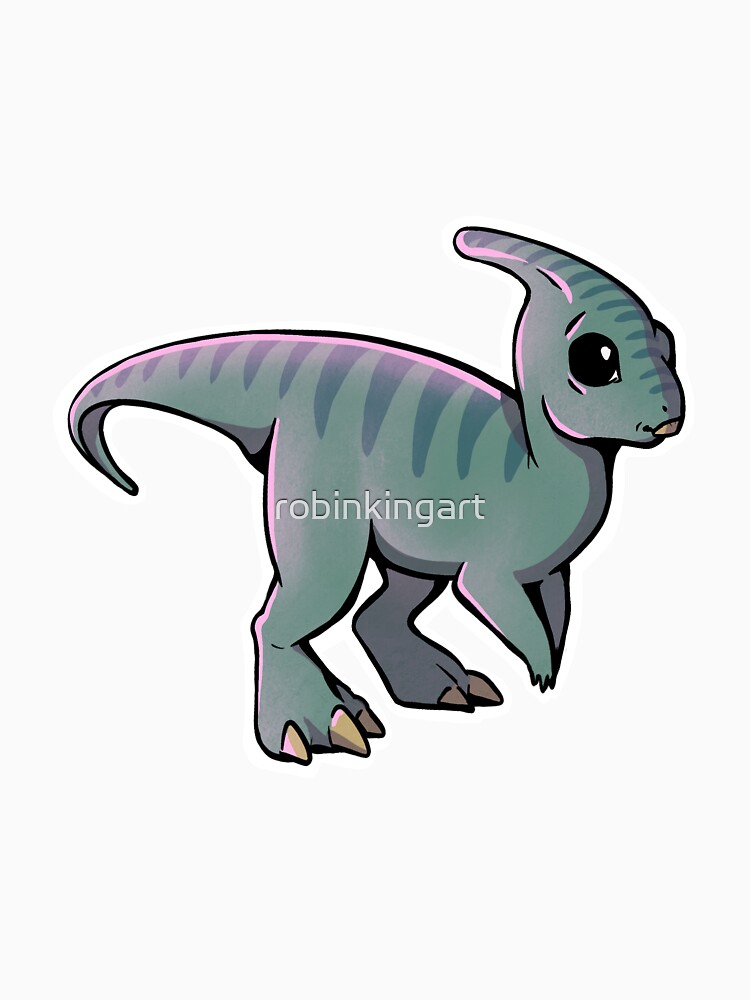 Parasaurolophus by robinkingart