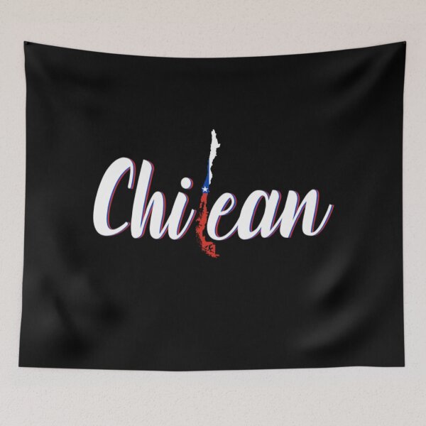 Item preview, Chilean National Country Outline  designed and sold by JG0024.