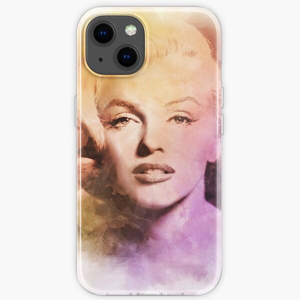 Marilyn Monroe - Watercolor - D29 iPhone Soft Case