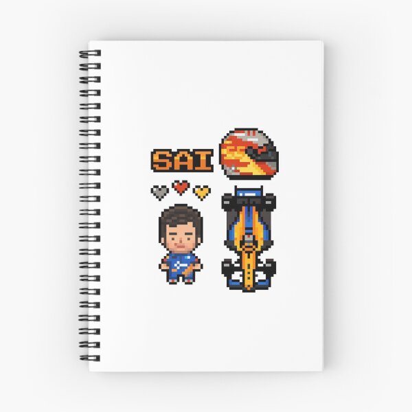 Item preview, Pixel Carlos Sainz Jr. F1 2020 designed and sold by hyonibee.
