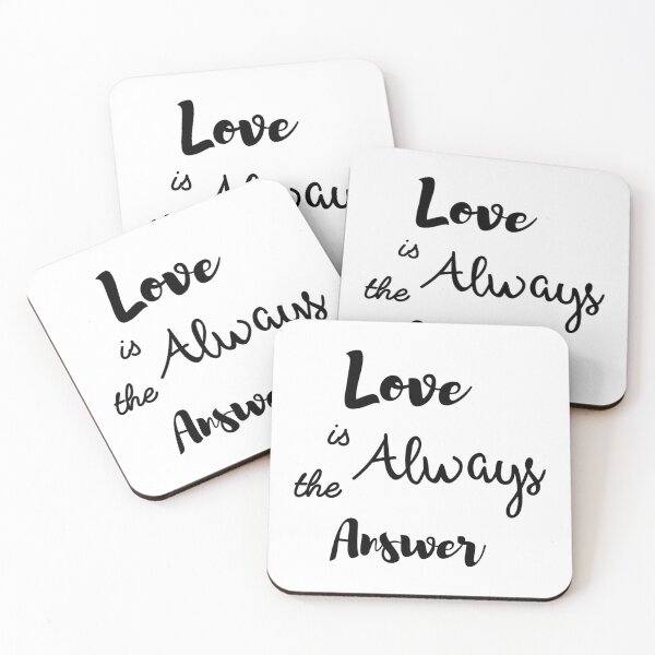 Item preview, Love is Always the Answer designed and sold by Lounaadam.