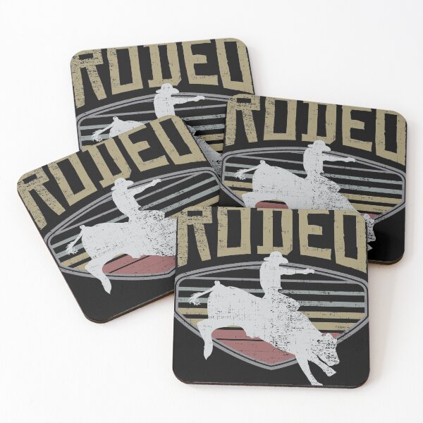 Item preview, Rodeo Vintage Retro Style Bull Riding Gift design graphic designed and sold by Lisbob.
