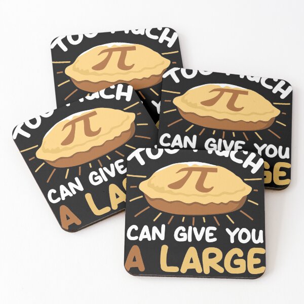Item preview, Too Much Pi Gives You Large Circumference Math Gift product designed and sold by Lisbob.