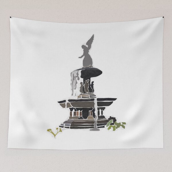 Item preview, Bethesda Fountain in Central Park designed and sold by 2SistersShop.