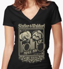Grandfathers of Troll Women's Fitted V-Neck T-Shirt
