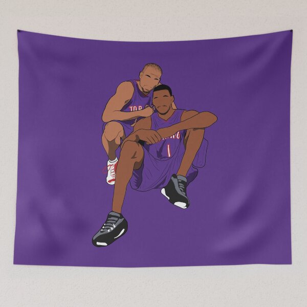 Item preview, Vince Carter Tracy McGrady Basketball  designed and sold by PiscesVibes.